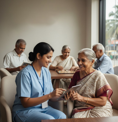 Senior day care at Eterna Living